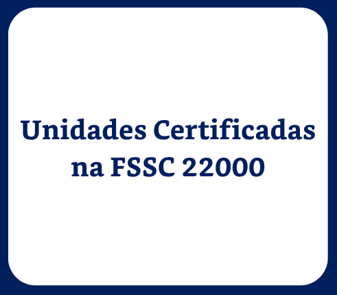 Unidades Certificadas na FSSC 22000 (1)